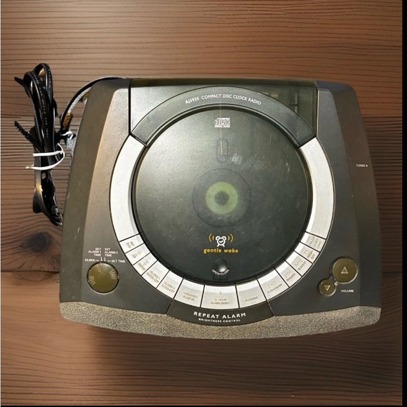 Philips Magnavox AJ3935 Compact Disc Clock AM/FM Radio Vintage Works - Picture 2 of 12